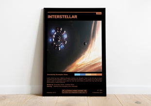 Interstellar Movie Poster  sci-fi Movie Poster  Christopher Nolan  Custom Movie Print  Wall Art Print  Home decor  scifi movie poster 1590415252 - Copy