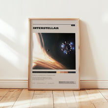 Interstellar Poster, Christopher Nolan Wall Art, Minimalist Wall Decor, Digital Download, Sci-Fi Film Print Gift for Movie Buffs 1734159950