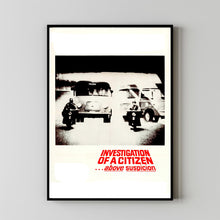 Investigation of a Citizen Above Suspicion (1970) Poster Art Print Movie Posters Gift for Movie lovers 3