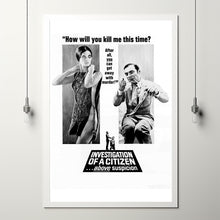 Investigation of a Citizen Above Suspicion (1970) Poster Art Print Movie Posters Gift for Movie lovers 6