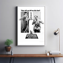 Investigation of a Citizen Above Suspicion (1970) Poster Art Print Movie Posters Gift for Movie lovers 6
