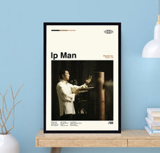 Ip Man Poster, Wilson Yip, Ip Man Movie Poster, Midcentury Art, Minimalist Art, Movie Poster, Vintage Poster, Modern Art, Wall Decor 1719111274