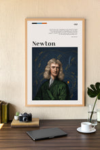 Isaac Newton Wall  Art Poster Isaac Newton  physicist Vintage Antique Poster Fine Art  Poster  Art Gift 1605707694