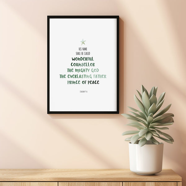 Isaiah 40:8 'The Grass Withers' Bible Verse Wall Art - Timeless Scripture Decor for Reflection and Inspiration