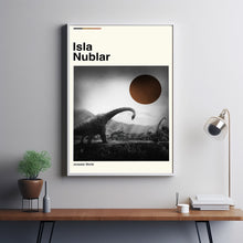 Isla nublar Movie Poster, Isla nublar Film, Isla nublar Poster, Retro Poster, Room Decor, Printable Art, Digital Art, Wall Art, Home Decor