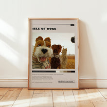 Isle of Dogs Poster, Bryan Cranston Wall Art, Minimalist Wall Decor, Mid Century Design, Animated Film, Gift for Movie Lovers 1748349383
