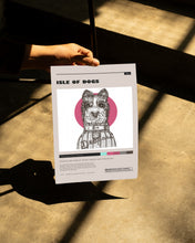 Isle of Dogs Poster, Wes Anderson Wall Art, Minimalist Wall Decor, Mid Century Design, Gift for Movie Buffs 1748348789