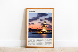 Istanbul  Wall Art Poster Turkiye City Country Istanbul Poster  Poster  Art Gift 1628623798