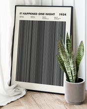 It Happened One Night Movie Barcode Print, It Happened One Night Print, It Happened One Night Poster 1650044234