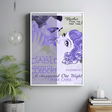 It Happened One Night Movie Poster Art Print Movie Posters Gift for Movie lovers 4