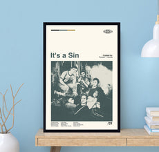 It's A Sin Movie Poster, Russell T Davies, Abstract Poster, Retro Poster, Minimalist Art, Custom Poster, Gift For Him, Movie Poster 1704895585