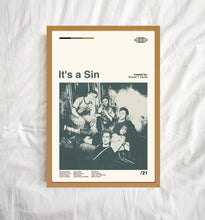 It's A Sin Movie Poster, Russell T Davies, Abstract Poster, Retro Poster, Minimalist Art, Custom Poster, Gift For Him, Movie Poster 1704895585