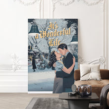 It's a Wonderful Life Movie Poster - High Quality Canvas Art Print - Room Decoration - Art Poster For Gift 1620641757