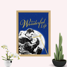 It's a Wonderful Life Movie Poster Print, Canvas Wall Art, Room Decor, Movie Art, Gifts for HimHer, Wall Art Print, Vintage Film Art 1555664822