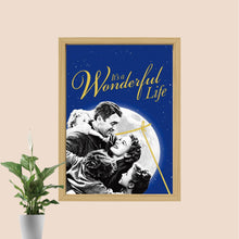 It's a Wonderful Life Movie Poster Print, Canvas Wall Art, Room Decor, Movie Art, Gifts for HimHer, Wall Art Print, Vintage Film Art 1555664822