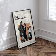 It's a Wonderful Life Movie Poster  Minimalist  Midcentury Poster  Wall Art Print  Retro Movie Poster 1716751868