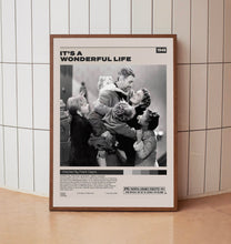 It's a Wonderful Life, Frank Capra, Minimalist Movie Poster