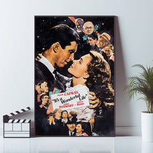 It's a Wonderful Life, Movie Poster, Wall Art Prints, Art Poster, Canvas Material Gift, Keepsake, Home Decor, Live Room Wall Art 1675619932
