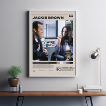 Jackie Brown, Quentin Tarantino, Retro Movie Minimalist Movie Poster, Vintage Retro Art
