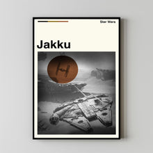 Jakku Movie Poster, Jakku Film, Jakku Poster, Star Wars Film, Retro Poster, Room Decor, Printable Art, Digital Art, Wall Art, Home Decor