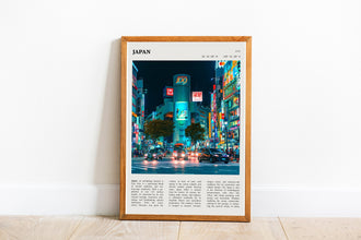 Japan Night Cityscape Tokyo Wall Art Poster Poster Japan Tokyo  Poster  Poster  Art Gift 1704598099