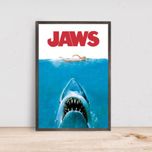 Jaws Movie Poster Canvas Wall Art Family Decor, Home Decor,Frame Option 1497712018