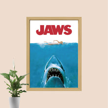 Jaws Movie Poster Print, Canvas Wall Art, Room Decor, Movie Art, Gifts for HimHer, Movie Print, Art Print 1571570477