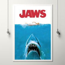 Jaws Movie Poster, Room Decor, Home Decor, Art Poster for Gift