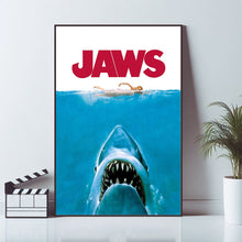 Jaws, Movie Poster, Wall Art Prints, Art Poster, Canvas Material Gift, Keepsake, Home Decor, Live Room Wall Art 1574772668
