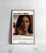 Jennifer's Body Poster  Karyn Kusama, Minimalist Movie Poster, Vintage Retro Art Print, Custom Poster, Wall  Art Print, Home Decor 1007813484