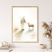 Jesus Leaves 99 Shepherd Holy Print Bible Story Wall Art Gift Living Room Home Easter Print Poster Canvas Christian Scripture Decor Prints 1651546938