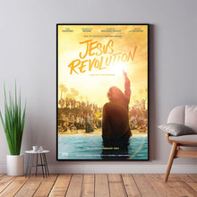 Jesus Revolution Movie Poster - 2023 Film - Room Decor Wall Art - Canvas Fabric Print - Poster Gift 1507331789
