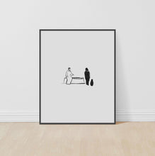 Jesus and Samaritan Woman at the Well wall Art, Modern Christian Artwork John 4,  Wall Art 1494533728