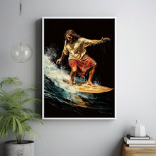 Jesus Surfer Poster Cool Retro Surfing Wall Art Funny Jesus 90s Poster Revolution Retro Surfing  Poster Summer Beach 1