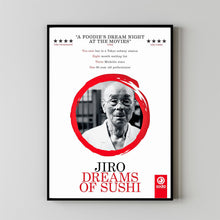 Jiro Dreams of Sushi Movie Poster Art Print Movie Posters Gift for Movie lovers
