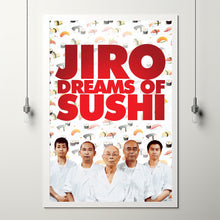Jiro Dreams of Sushi Movie Poster Art Print Movie Posters Gift for Movie lovers 1