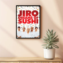 Jiro Dreams of Sushi Movie Poster Art Print Movie Posters Gift for Movie lovers 1