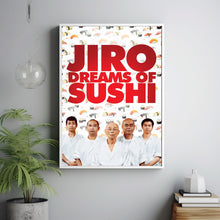 Jiro Dreams of Sushi Movie Poster Art Print Movie Posters Gift for Movie lovers 1