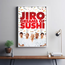 Jiro Dreams of Sushi Movie Poster Art Print Movie Posters Gift for Movie lovers 1