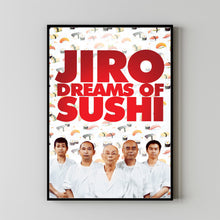 Jiro Dreams of Sushi Movie Poster Art Print Movie Posters Gift for Movie lovers 1
