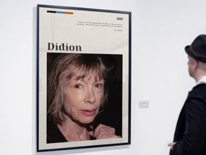 Joan Didion Poster Wall Art  Poster  Art Gift Quote Portrait Joan Didion Vintage Writer journalist 1561364426