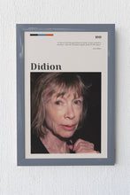 Joan Didion Poster Wall Art  Poster  Art Gift Quote Portrait Joan Didion Vintage Writer journalist 1561364426