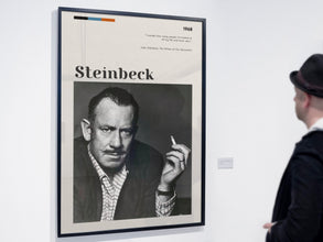 John Steinbeck Poster Wall Art  Poster Art Gift Quote John Ernst Steinbeck Novelist American writer Vintage 1575334993 6079