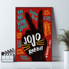 Jojo Rabbit Movie Poster, Art Poster, Wall Art Prints, Art Poster, Canvas Material Gift, Keepsake, Home Decor, Live Room Wall Art 1709748077