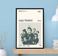 Jojo Rabbit Poster, Taika Waititi, Wall Art Print, Minimalist Movie, Modern Vintage, Minimalist Poster, Birthday Gifts, Vintage Poster 1704899581