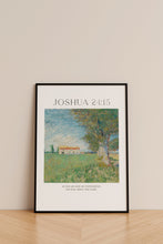 Joshua 2415 Canvas Wall Art Poster Modern Minimalist Vintage Bible Painting Quote Print Christian Scripture Living Room Home Decor Frame 1687792643