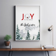 Joy To The World Christmas Decor - 'The Lord Is Come' Festive Wreath for Holiday Cheer