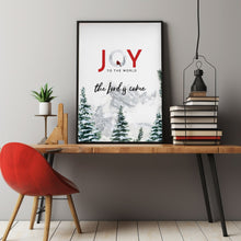 Joy To The World Christmas Decor - 'The Lord Is Come' Festive Wreath for Holiday Cheer