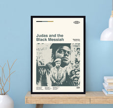 Judas And The Black Messiah Poster, Shaka King, Retro Movie Poster, Abstract Poster, Retro Poster, Minimalist Art, Vintage Poster, Gifts Men 1704900947