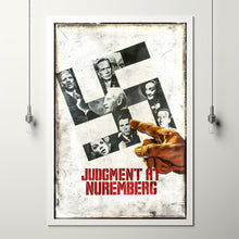 Judgment at Nuremberg 1961 Poster Art Print Movie Posters Gift for Movie lovers